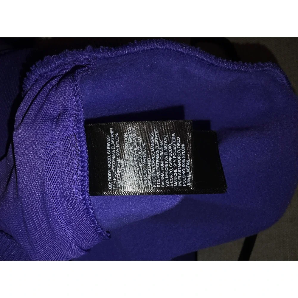 The North Face Tekno Logo Hoodie Mens Purple Pullover Fleece NF0A3M36 L New